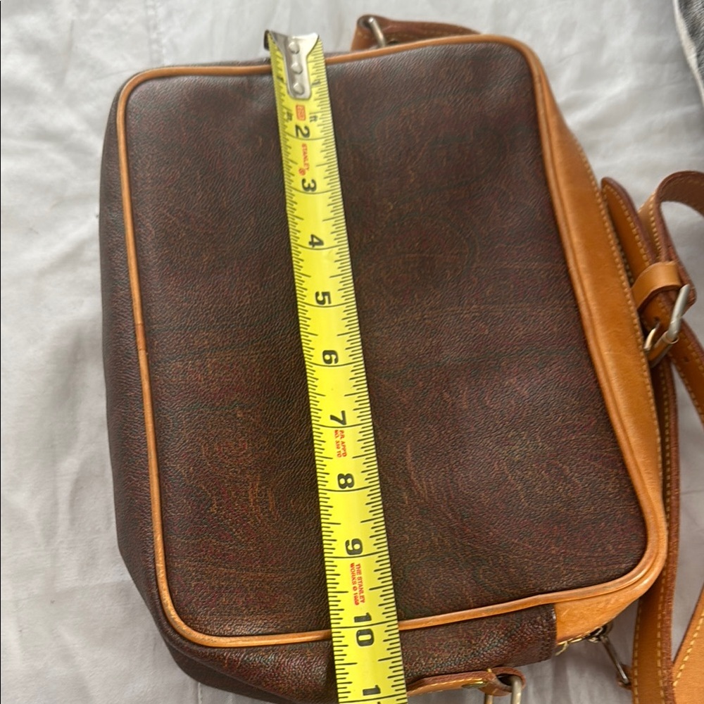 Etro Brown Crossbody Bag with Adjustable Strap - Picture 15 of 16